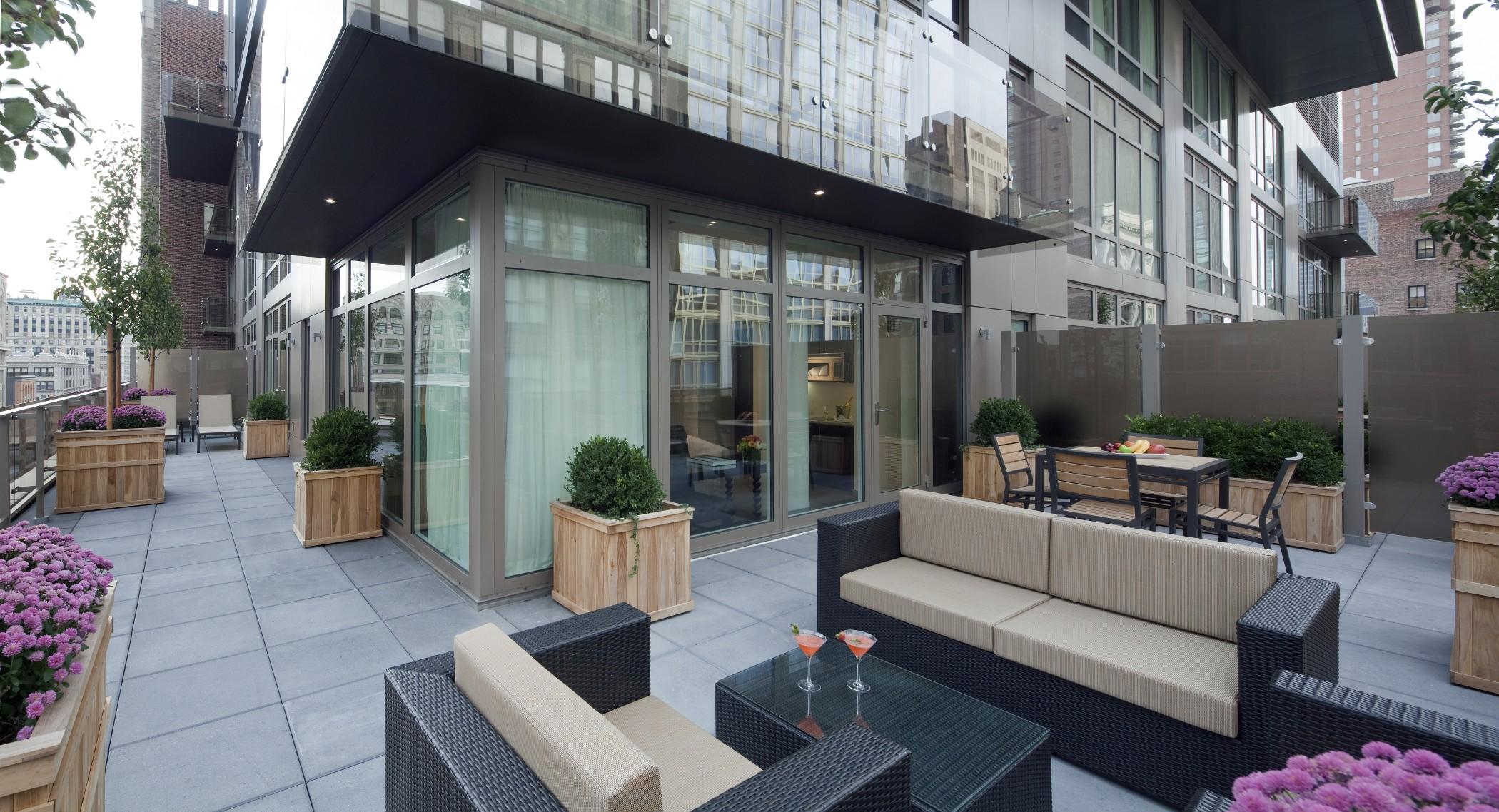 Royalton Park Avenue Hotel New York Kültér fotó The outdoor terrace