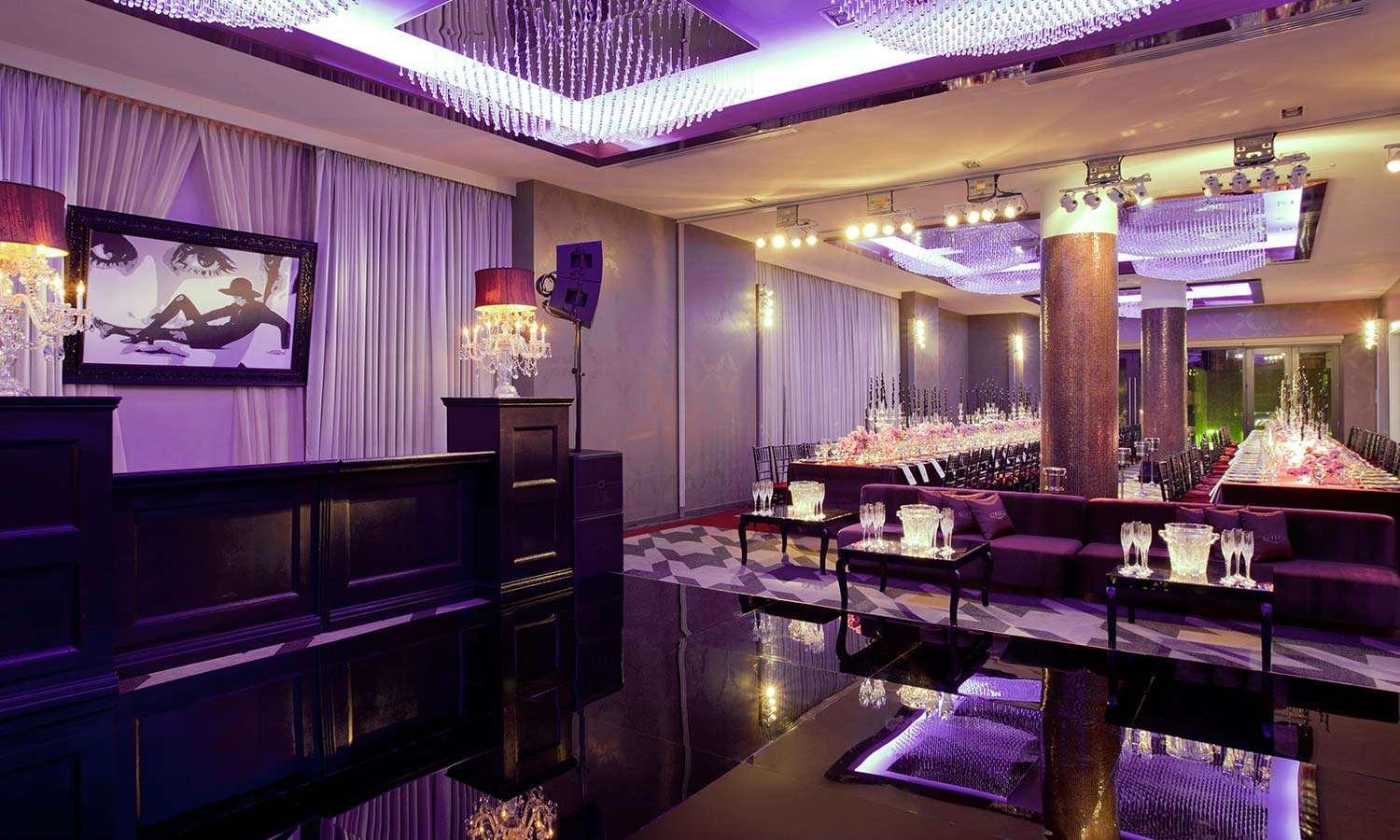Royalton Park Avenue Hotel New York Kültér fotó The interior of the nightclub