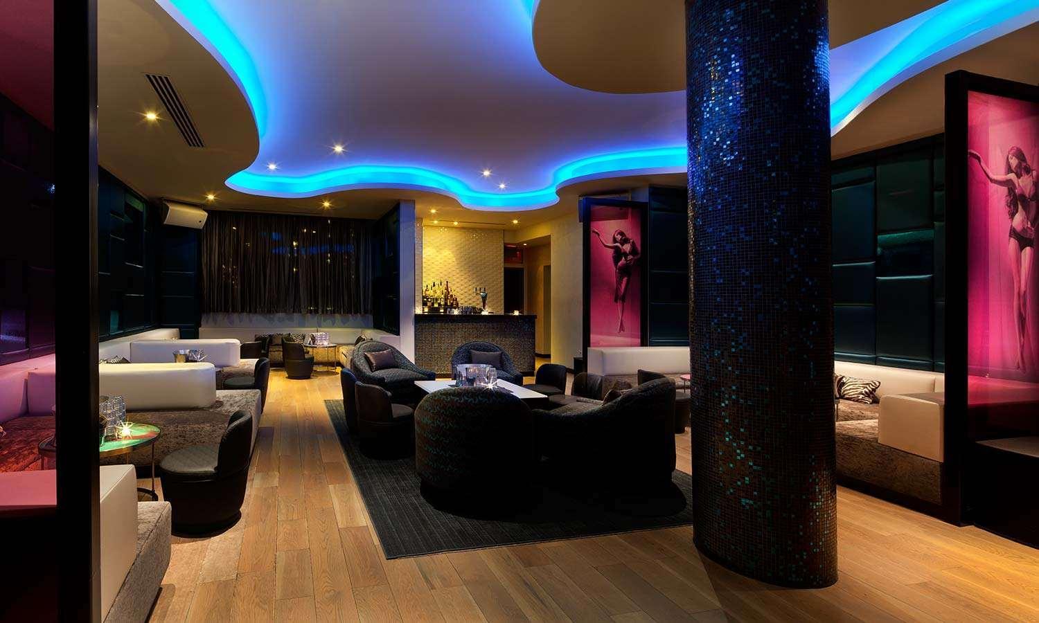 Royalton Park Avenue Hotel New York Kültér fotó The interior of the lounge